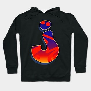 Letter J - Night Sky Hoodie